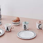 Design Letters Melamine Bowls For Kids, Baby | Baby Bowl For Breakfast & Snacks | Toddler Bowls Bpa/Bps Free | Kids Bowl Dishwas