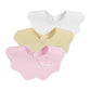 Bamery Baby Bandana Bibs Cotton Drool Bibs For Drooling And Teething Absorbent For Boy Girl (White+Pink+Yellow)