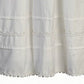 Girls Cotton Christening Gown Dresses With Bonnet Set - Baby Or Infant Girl'S Christening Dress - 6 Months White