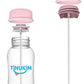 Tinukim Ifeed 9 Ounce Self Feeding Baby Bottle With Tube - Handless Anti-Colic Nursing System, Pink - 2-Pack
