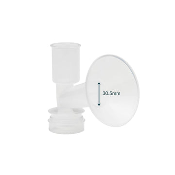 Ameda Customfit Breast Pump Flange | 30.5Mm | Large | Ameda Pump Parts | Works With Hygienikit And Mya Joy, Mya Joy Plus And Pea