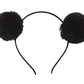 Pom Pom Headband Head Hoop Animal Style Cute Fluffy Hairband For Halloween Costume (C)