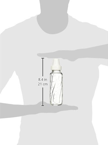 Evenflo 3 Pack Classic Glass Bottle, 8-Ounce - 2 Packs Of 3 Bottles