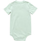 Carhartt Baby Short-Sleeve Pocket Bodysuit, Surf Spray Green, 18M