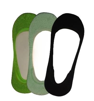 Crux&Hunter Cotton No Show Loafer/Socks For Girls Pack Of 3