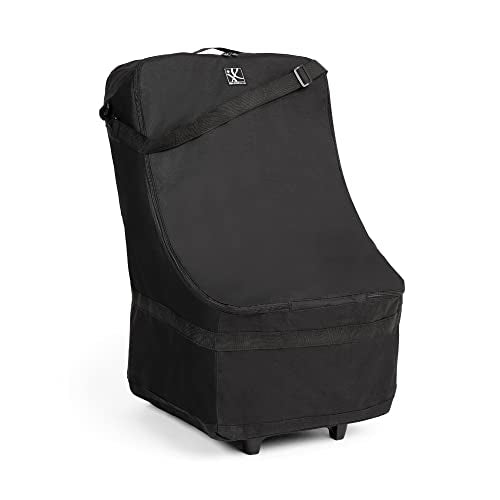 J.L. Childress Wheelie Car Seat Travel Bag - Car Seat Carrier With Wheels - Heavy Duty Car Seat Bag With Wheels - Fits All Car S