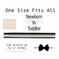 Chicago Baseball Newborn Baby Girl To Toddler Nylon Headband Bow - Made In Usa