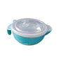 QUALIZA Air Tight Baby Feeding Bowl | BPA Free | Stay Warm Bowl | Food Remains Warm | MultiFunctional Snack/Fruit | Suction Non