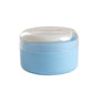 Baby After-Bath Powder Puff Container Jars Empty Refillable Plastic Soft Face Body Powder Box With Sifter Portable Baby Care Kit