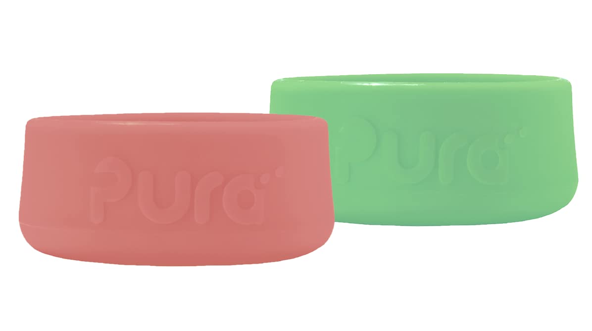 Pura Kiki Silicone Bottle Bumper - Plastic-Free, Medical-Grade, Protective, Anti-Slip Bottom Cover Compatible W/Pura Stainless B