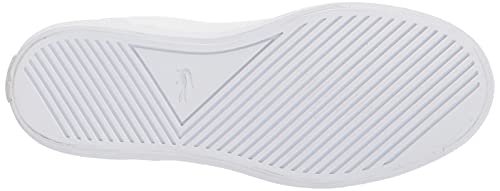 Lacoste Kids Lerond Sneaker, White, 4 Us Unisex Toddler