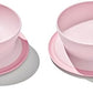 Oxo Tot Stick And Stay Suction Bowl - Blossom (Pack Of 2)