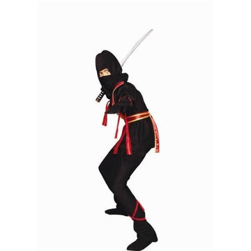 Rg Costumes Ninja Master Costume, Black/Yellow, Medium