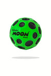 Waboba Moon Ball - Super High Bouncing Ball - Neon Coloured Indoor and Outdoor Ball Ages - Make Pop Sounds - Easy to Grip (Green