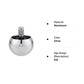 Sosanping Metal Flip Over Top (Tippie Top) By Gyroscope.Com