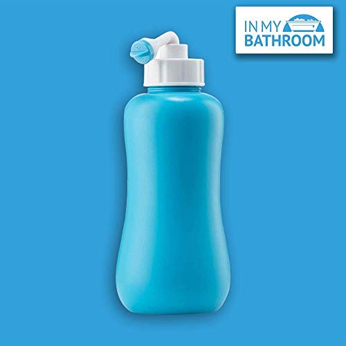 Butt Buddy Go - Portable Handheld Bidet & Fresh Water Bottle Sprayer (For Home, Travel, Outdoors | Retractable Nozzle, Soft-Sque