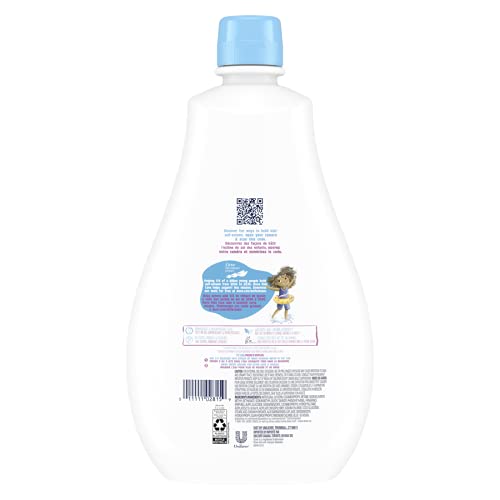 Dove Kids Care Bubble Bath for Kids Cotton Candy Hypoallergenic Formula 20 oz 4 Count