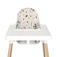 Nibble and Rest Highchair Cushion Cover for Inflatable Cushion, Compatible for IKEA Antilop Highchair,Accessories Stain-Proof an