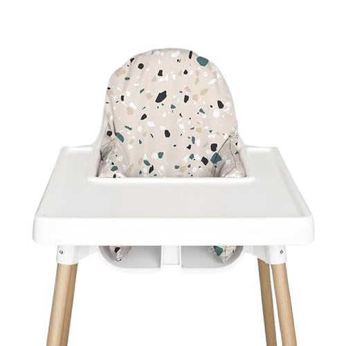 Nibble and Rest Highchair Cushion Cover for Inflatable Cushion, Compatible for IKEA Antilop Highchair,Accessories Stain-Proof an
