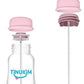 Tinukim Ifeed 4 Ounce Self Feeding Baby Bottle With Tube - Handless Anti-Colic Nursing System, Pink - 2-Pack