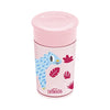Dr. Browns Milestones Cheers 360 Cup Spoutless Transition Cup, Travel Friendly & Leak-Free Sippy Cup, Pink Leopard, 10 Oz/300 Ml