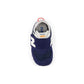 New Balance Baby 574 V1 New-B Hook And Loop Sneaker, Nb Navy/Blast Red, 3 Wide Us Unisex Infant