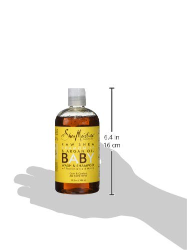 Shea Moisture Raw Shea Chamomile & Argan Oil Baby Body Wash, 13 Ounce