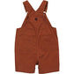 Carhartt Baby Girls Loose Fit Canvas Shortall Shorts, Carhartt Brown, 3T Us