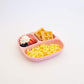 Re-Play - 4 Pack 7.37 Divided Plates with Deep Sides for Baby, Toddler & Child Feeding - BPA Free - Made in USA from Recycled Mi
