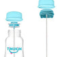 Tinukim Ifeed 4 Ounce Self Feeding Baby Bottle With Tube - Handless Anti-Colic Nursing System, Blue - 2-Pack