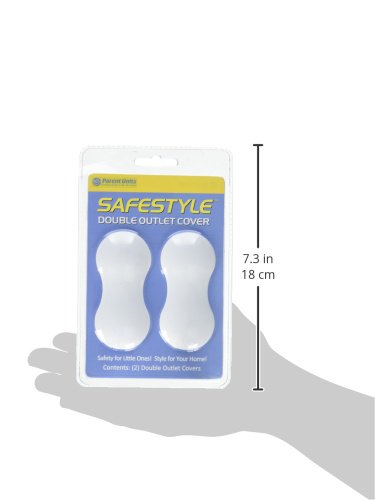 Safestyle Double Outlet Cover [Set Of 2] Pack Size: 2