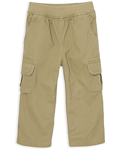 The Childrens Place Baby Boys Pull On Cargo Infant And Toddler Pants, Flax Single, 9-12 Months Us