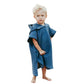 Lille BARN Baby Waffel Hooded Towel (Teal Dark)