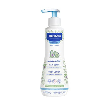 Mustela Hydra Bebe Body Lotion - Nourishing Baby Skincare, 300Ml