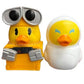 Just Play Duckalooz Rubber Duck 2 Pack - Wall-E & EVE - Bath Toys