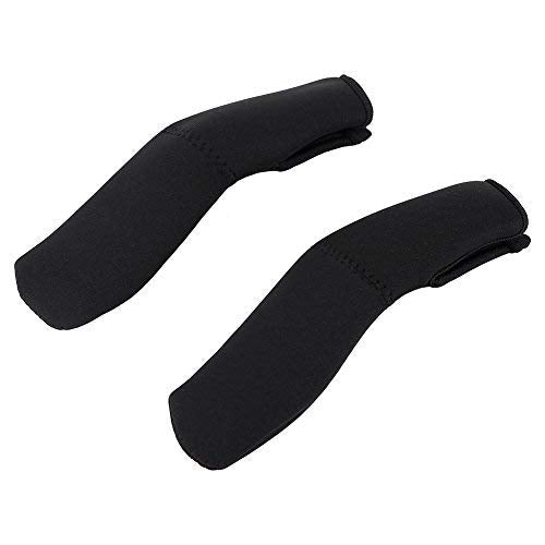 2Pcs/Pair Baby Stroller Armrest Cover, Removable Zipper Crossbar Elastic Dust-Proof Protector Sleeve For Pushchair Pram, Black