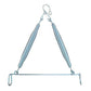 Vparents Stainless Steel Baby Cradle Spring For Cradle Hanging 15Kg (Silver) (Triangle Spring)