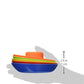 Nuby 5-Pack Stacking Bath Boats