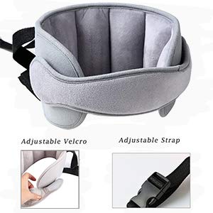 StoHua Child Car Seat Head Support - Baby Safety Car Seat Neck Relief Holder, Adjustable Head Band Strap Headrest, Baby & Kids T