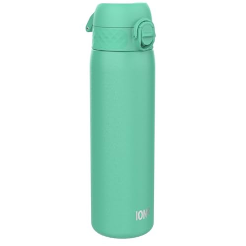 Ion8 Stainless Steel Water Bottle - Food-Safe And Odor Resistant - Fits Car Cup Holders, Backpack Pockets And More, 20 Oz  600 M
