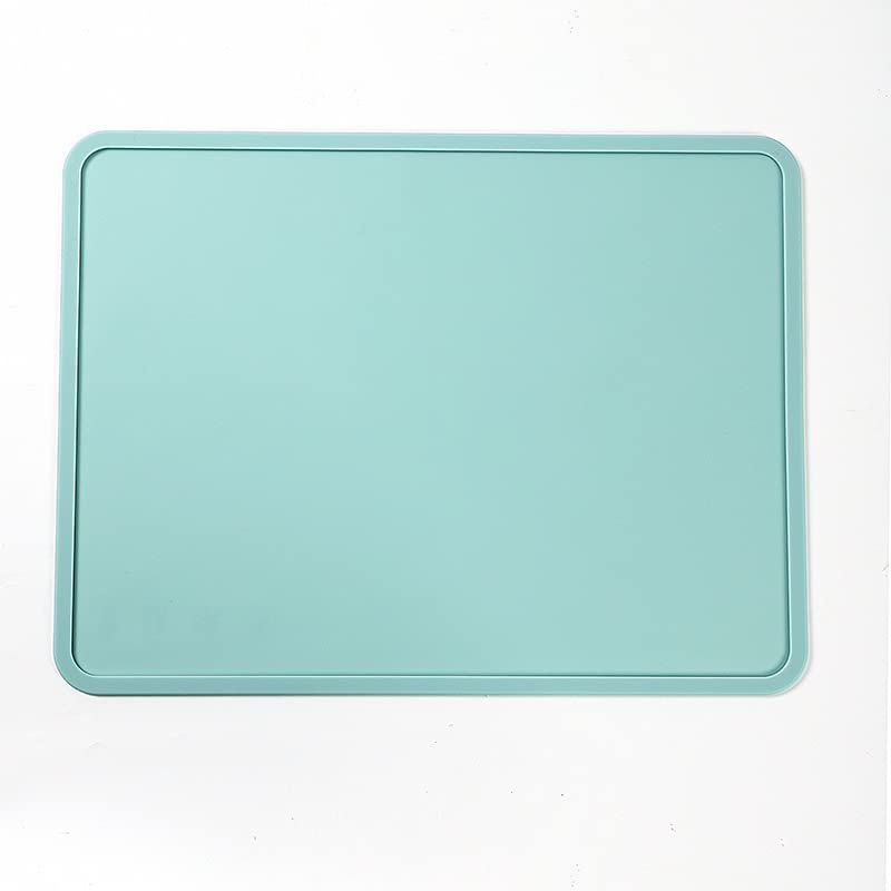 Samzareulo Silicone Toddler Placemat, Baby Placemats For Kids, Reusable Childrens Dining Food Mat