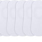 Chacko Loafer, Unisex NonSlip Men Socks, Low Cut Ankle Sock, Men And Women Short White Socks Casual Cotton Socks (Pack Of 6) Fr