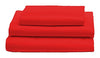Bkb Toddler Sheet Set, Red