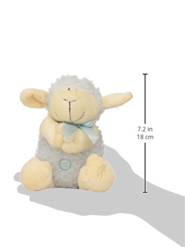 Stephan Baby Ultra Soft And Huggable Musical Praying Woolly Lamb, Blue, 11 Inch