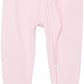 Adidas Baby Girls Long Sleeve Full-Zip Hooded Onesie Jumpsuit Hoodie, Clear Pink, 12 Months