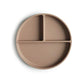 Mushie Silicone Suction Plate  Bpa-Free Non-Slip Design (Natural)