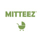 MITTEEZ Wood Baby Organic Wooden Teether with Absorbent Cloth (Natural)