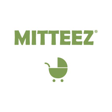 MITTEEZ Wood Baby Organic Wooden Teether with Absorbent Cloth (Natural)