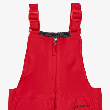Arctix Infant/Toddler Chest High Snow Bib Overalls, Formula One Red, 2T