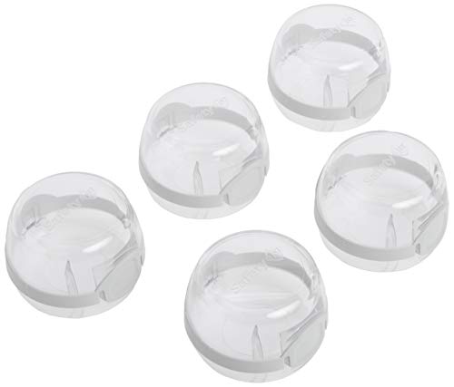Safety 1St Child Proof Clear View Stove Knob Covers (Set Of 5)